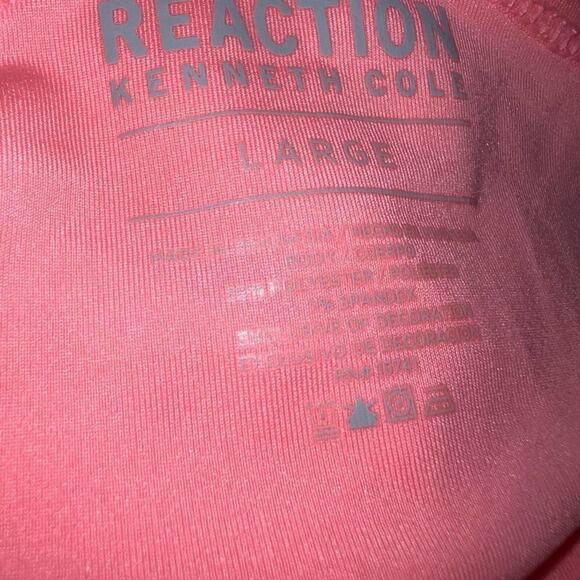 Reaction Kenneth Cole pink athletic tank top women’s size large NWT - Picture 9 of 10